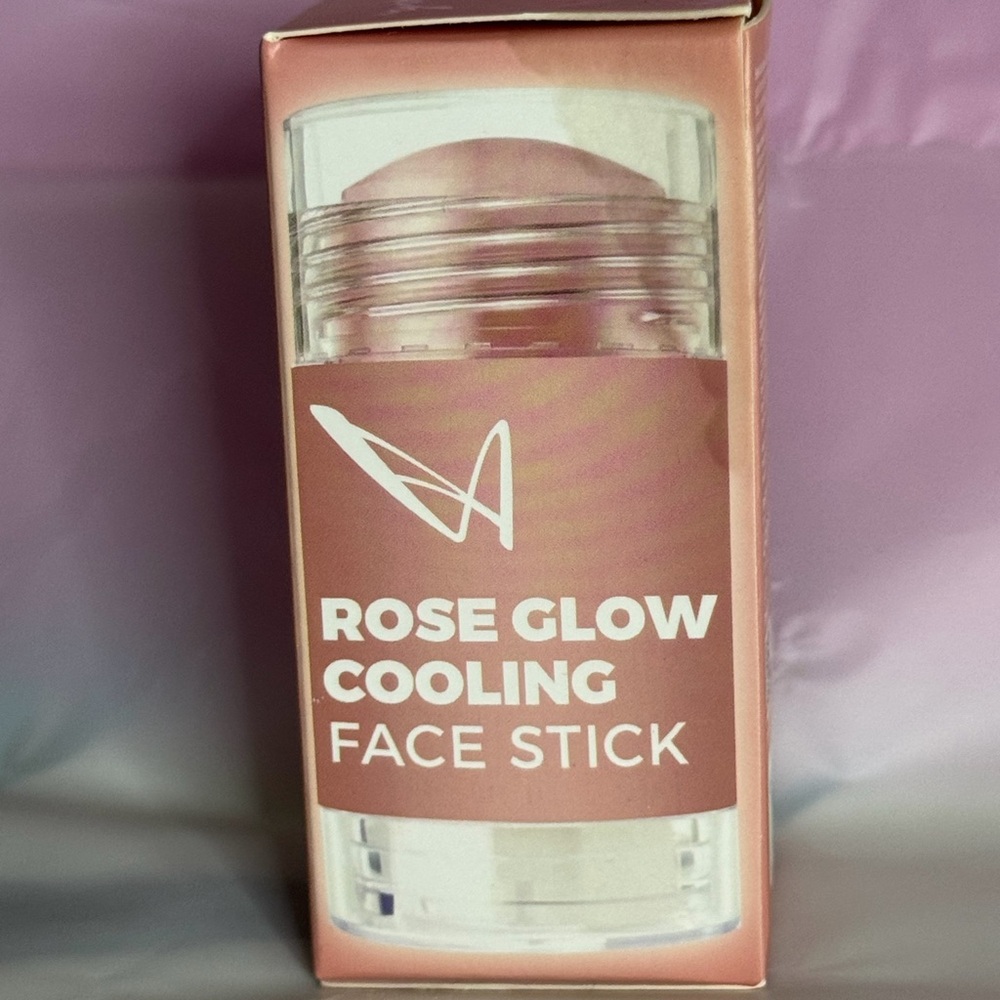 Rose Glow Cooling Face Stick - Pink